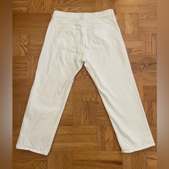 Mango Button Up Jeans, Off White, Women’s Size 10 - Picture 9 of 10